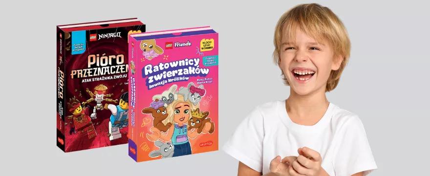 Poznajcie książki o bohaterach ze świata LEGO®! Dołączcie do akcji recenzenckiej