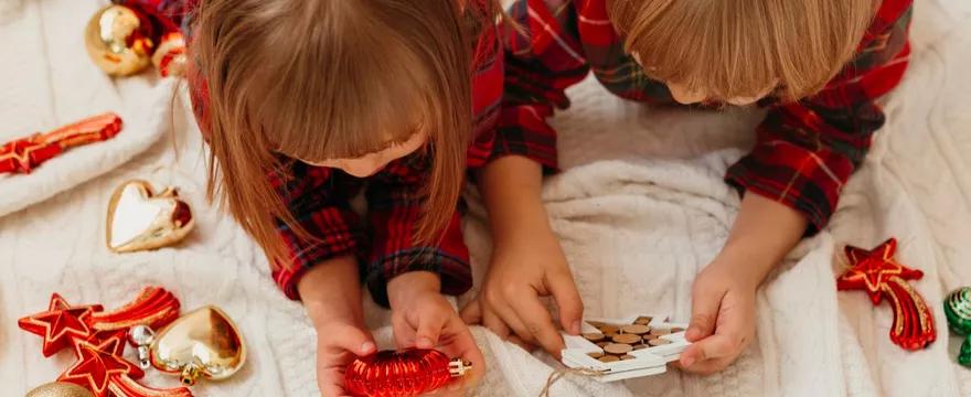 Proste dekoracje świąteczne DIY dla dzieci