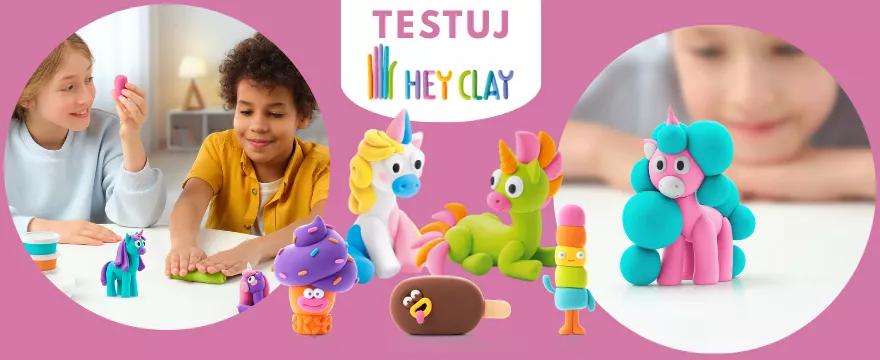 HEY CLAY — Nowe zestawy, jeszcze więcej zabawy!