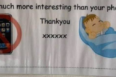 TEN plakat w szpitalu przygnębił rodziców!