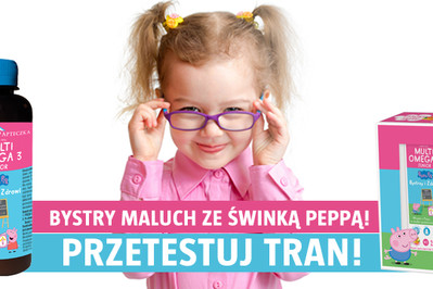 Bystry maluch ze świnką Peppą! PRZETESTUJ TRAN!