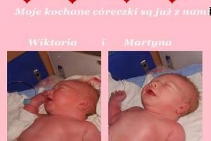 Wiktoria i Martyna "Nasze narodziny"