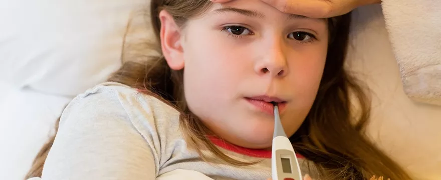 Kiedy zbijać gorączkę u dziecka?
