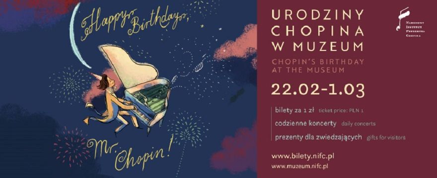 Świętuj urodziny Chopina! Na dzieci i dorosłych czeka moc atrakcji
