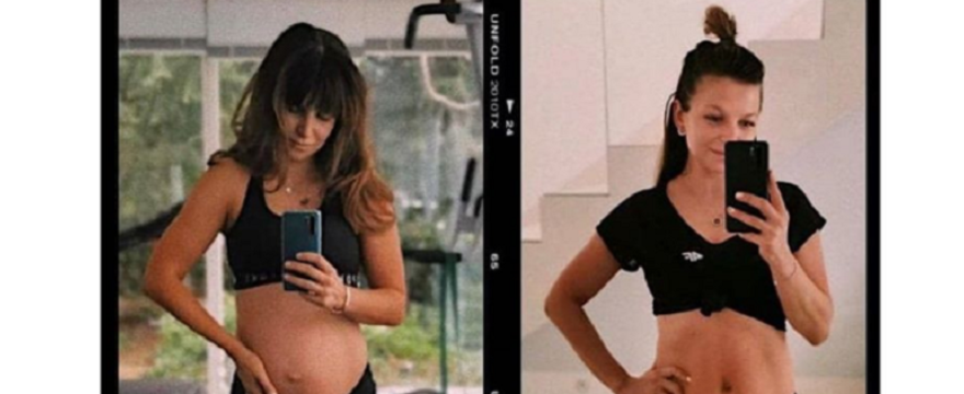 Anna Lewandowska pokazała brzuch 17 dni po porodzie!ZOBACZ!