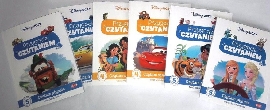 TESTERZY OCENILI: Recenzje książek do nauki czytania z serii „Disney Uczy. Przygoda z Czytaniem”