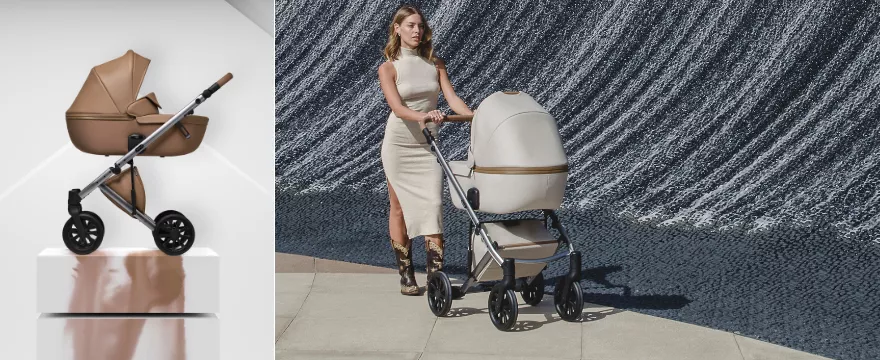 Pastelowa elegancja: nowa kolekcja wózków dla dzieci Anex e/type, która zachwyca!