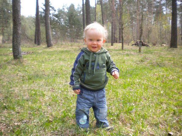 pierwszy wiosenny spacerek po lesie...