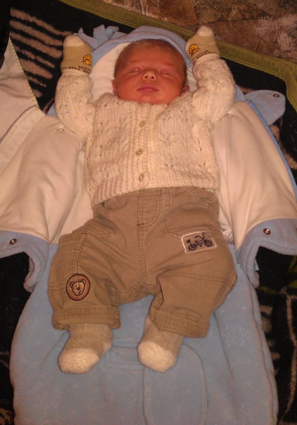 Zima przyszła, trzeba się cieplej ubierać:)