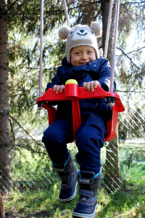 Jesienne huśtanie :)